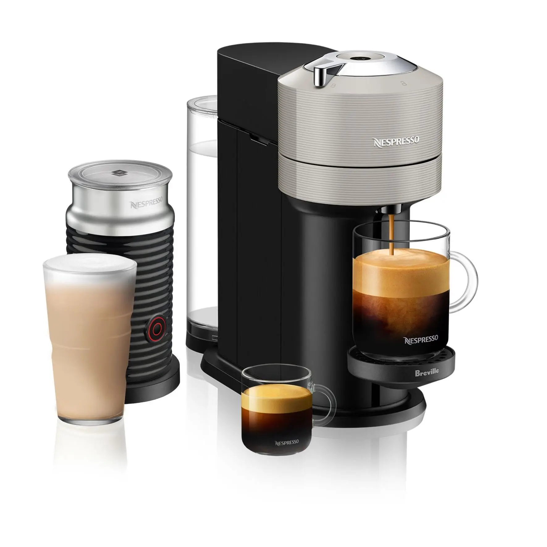Nespresso Vertuo Next Coffee Machine & Frotherby Breville Nespresso Vertuo Next Coffee Machine & Frotherby Breville