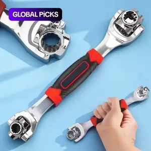 52-in-1 Ratchet Wrench Set with Non-Slip Grip & Swivel Head, CR-V Cold-Forged Sockets, Quick-Release Reverse Lever. Ideal for Auto Repair, Home Maintenance, Car Mechanics & DIY Toolkits. #GLOBAL PICKS