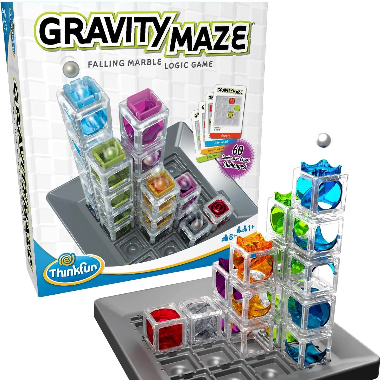 Gravity Maze Marble Run Brain Game and STEM Toy for Boys and Girls Age 8 and Up: Toy Year Award Winner