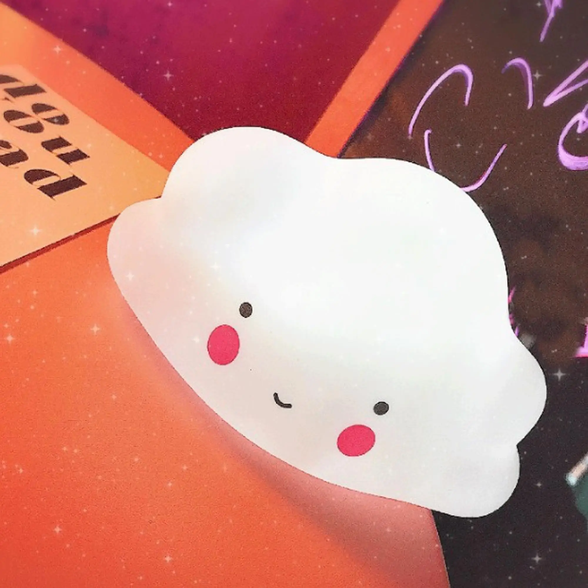 Cloud Shaped Night Light, Cute Cloud Baby Desk Lamp, Cartoon Table Light, LED Lights for Bedroom, Baby Nursery, Kids Room Lights Decor, Lovely Gifts f