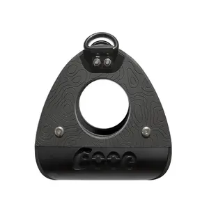 EOOE Dumbbell Converter - Load Dumbbells on Barbells, Convert to Landmine Attachment, T-Bar Row & Dip Belt Hook | Multi-Functional Weightlifting Clamps Compatible with Adjustable Dumbbell Set & Home Gym Equipment