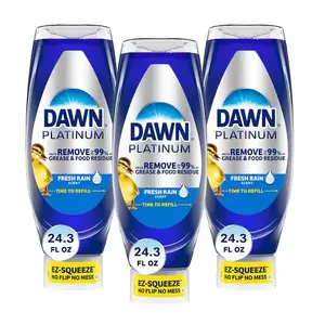 Platinum Ez-Squeeze 24.3 oz. Fresh Rain Scent Dish Soap (Multi-Pack 3)