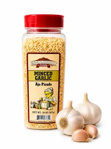 Minced Garlic 20 oz - Ready to use - Fresh Garlic Paste for Cooking, Chicken & Seafood