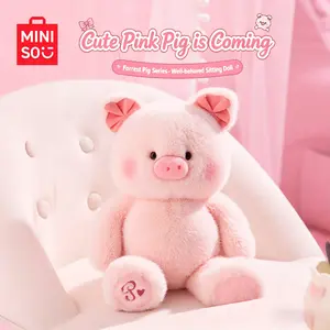 Miniso Furlis Pig Plush Doll Toy — Cute Stuffed Doll, Ideal Birthday Gift For Girls，Super Adorable And Charming, Companionship Selection#Summervibes