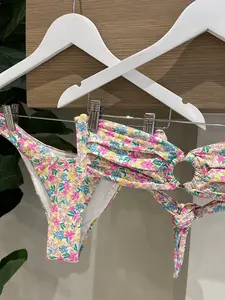 Sunset Hibiscus Bikini Set