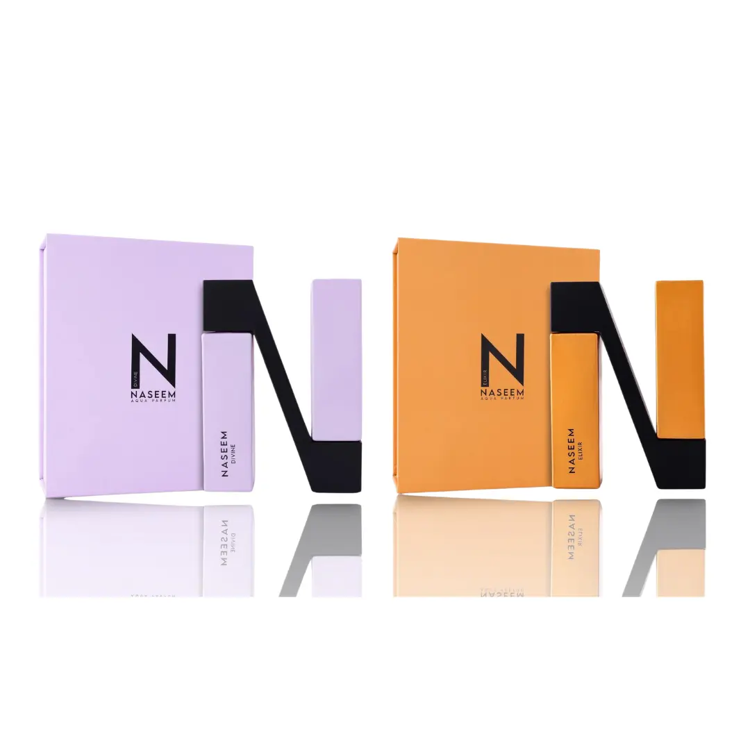 Naseem | Divine + Aqua Parfum Elixir | Unisex Fragrance | 30 ML | Aqua Parfum | Pink blush | Oriental | Woody - Jasmine & Violet