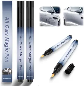 2PCS All Cars Magic Pen, Magic Car Scratch Remover Pen, Car Scratch Repair Pen Set, Simple and Fast, Long-Lasting Durability, Quick Fix for All Car Colors