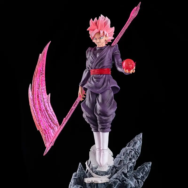 Collect DBZPVC statue model, hand-held sickle and energy ball, finely color and collect toys, anime collectibles, perfect gifts for anime fans, suitable for home decoration and game rooms, and collect dolls.