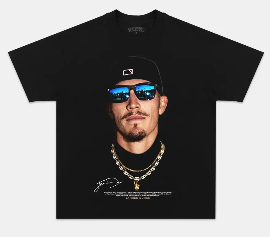 Youth & Adult JARREN DURAN T-SHIRT, Vintage Baseball Graphic Tee, Retro Baseball Fan Shirt, Game Day Apparel, Unisex Sports Streetwear