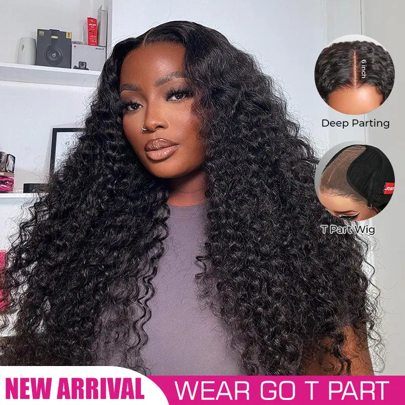 【NEW ARRIVAL】ISEE HAIR 250 Density Water Wave 9x6 T-Part Wear-Go Glueless Wig Pre-Cut Lace Deep Part Convenient Wigs #ISEECrochetNewArrivals #SummerVibes,summerwins