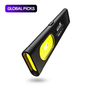 Compact Multi-mode Pocket LED Flashlight, USB Rechargeable Multifunctional Flashlight, IPX4 Waterproof Flashlight for Everyday Carry & Travel