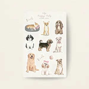 Puppy Pals Sticker Sheet