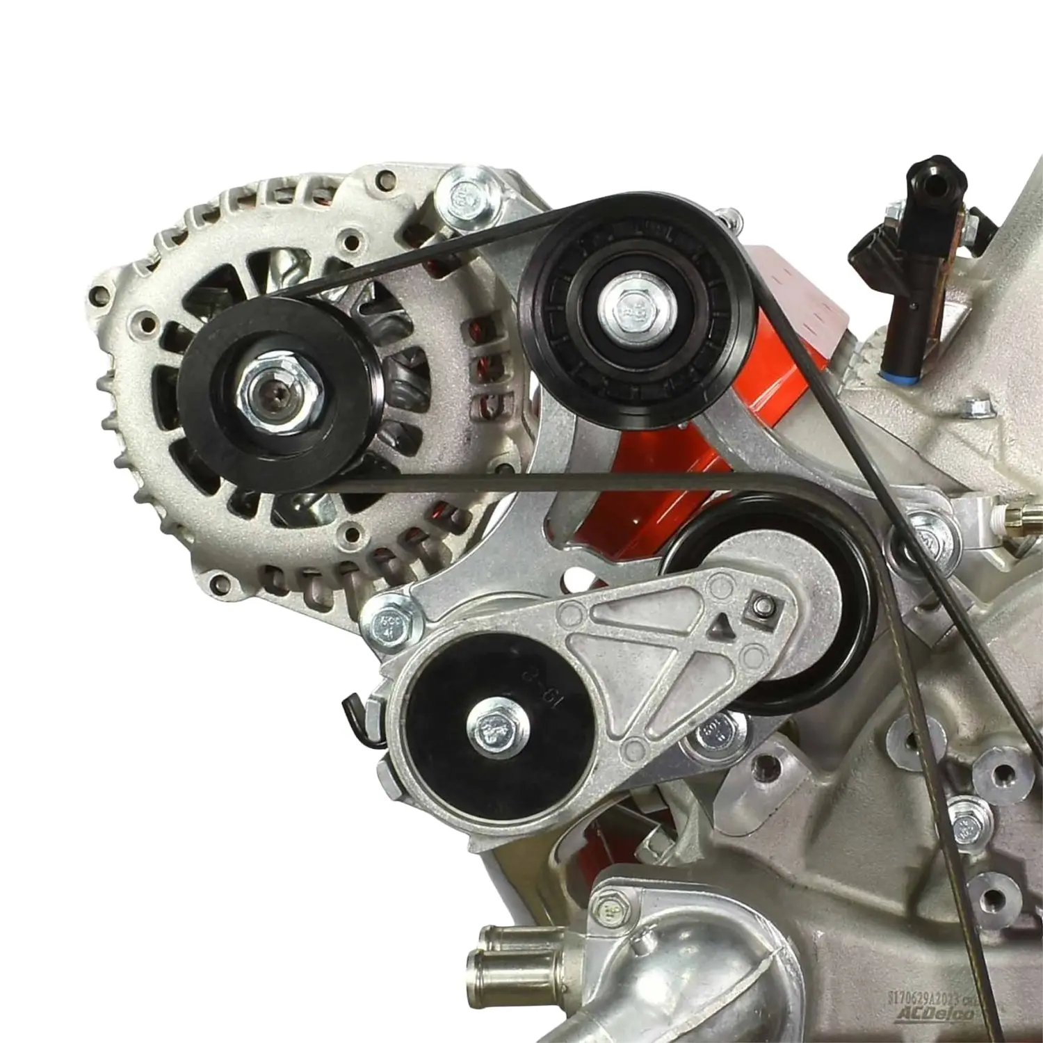 LS Alternator Bracket - Corvette Spacing (Pass. High Mount)