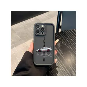 Car Pattern Phone Case, Carbon Fiber Pattern Phone Case, Decorative Phone Protector Cover Compatible With IPhone