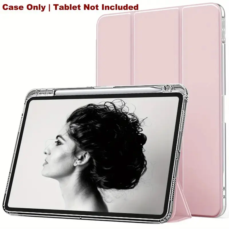 Slim Tablet Case with Soft TPU Back Cover, Seamless Covers Casing for Protection, Accessories for iPad 9.7/10.2/10.9 Inch (10th/9th/8th/7th/6th/5th Gen, 2022/2021/2020/2019), Air 3/4/5/6/7 & Mini 4/5/6