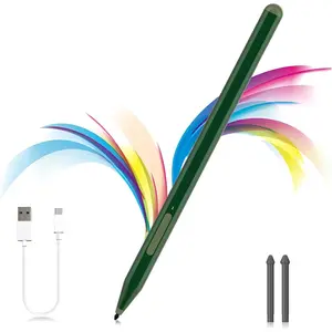 Stylus Pen for  Surface Pro12/11/10/9/8/X/7+/6/5/4/3, Surface Go 4/3/2/1, Surface Laptop1-5/Studio/Book 3/2/1 with Eraser Side Button,Palm Rejection,Tilt Function,1024