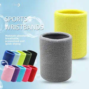 Moisture-absorbing wrist guard medium and long men's and women's sports high-elastic running sweat-wiping basketball football riding outdoor wrist strap protective gear