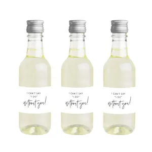 Bridesmaid Champagne Labels, Bridesmaid Proposal Labels, Will You Be My Bridesmaid Gift, Holiday Gifts, Valentine's Day, Other Holidays, Bottle Labels, Personalized, Holiday Celebrations, Customizable Stickers