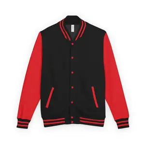 Heavyweight letterman jacket