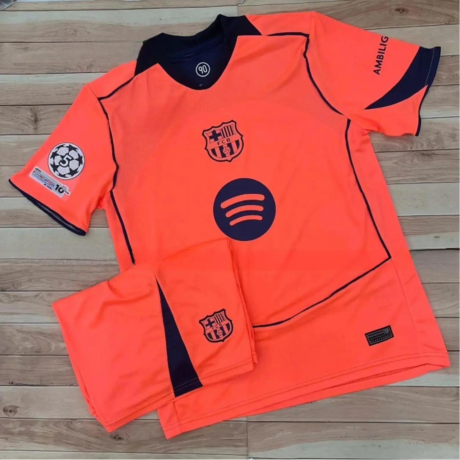 Barcelona 2026 Away Black Soccer Jersey – Premium Breathable Football Shirt, Lightweight Athletic Fan Apparel