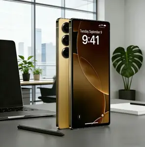 6.6 inches Dual-SIM Smart Phone (Cell Phone, Mobile) - Hidden Stylus, Octa-Core Processor, 8+20MP HD Camera, 8GB RAM, 256GB Internal Storage Large Screen Unlocked Smartphone