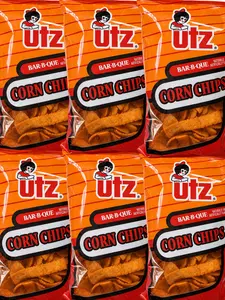Utz Bar-B-Que Corn Chips 3.5 oz Bags | NYC Bodega Corn Chips | Classic Sweet & Smoky BBQ Flavor | 3 Pack or 5 Pack – NY Snack