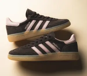 Adidas Handball Spezial Women's Aurora Coffee Sandy Pink Gum Sports Shoe