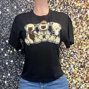 Camisa con estampado de oso