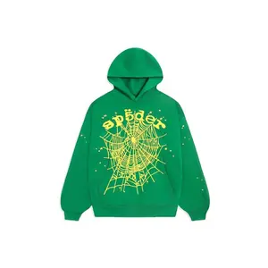 Sp5der Star OG Web V2 Hoodie Slime Green (men) by StockX