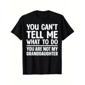Summer t Shirts [Funny Grandpa T-Shirt] 100% Cotton Funny Grandpa Art T-Shirt | Gifts for Men Dad Husband Grandpa, S-XXXL, Black