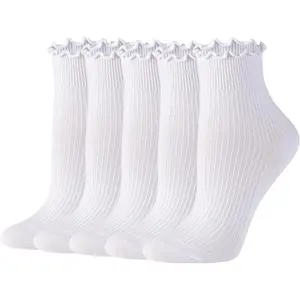 BASIC SUPPLY uffle Socks for Girls – Super Soft Cotton, Perfect Gift for Any Occasion