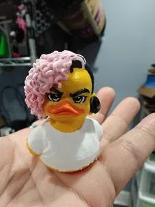 Will Ramos Lorna Shore Collectable, 3D Printed Duck Fantasy Inspired Keychain-Shaped Fashion Accessory, 3D Printed Keychains, Character PLA