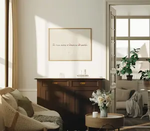 The First Draft Of Anything Is Shit Print Writer Wall Art Funny Office Decor