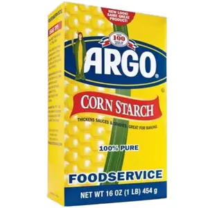 Argo Corn Starch, 1 lb. Box, for Cooking, Baking, Thickening, Gluten Free, Non-GMO - Grain Flour Substitute