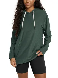 ODODOS Women's Oversized Hoodie - Ultra Soft odSTRATUM Tech Pullover UPF 50+ Long Sleeve Tops with Kangaroo Pocket summerwins