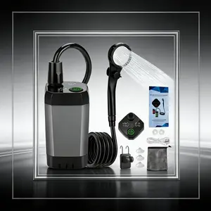 Rechargeable Portable Shower Pump With Rainfall Mode For Camping, Beach & RV outdoorfun