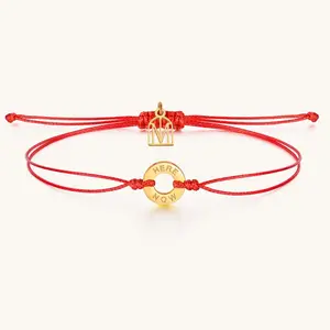 Here, Now - Mantra Thread - Mantra Jewelry Inspirational Bracelet for Women - Fashion Accessory