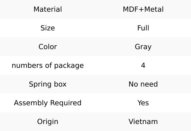 Space-Saving Full Size Murphy Bed with Integrated Wardrobe and Drawers - Stylish Gray Cabinet Solution