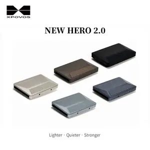 XPOVOS HERO 2.0 Mens Wallet - Slim Titanium RFID-Protected Metal Card Holder, Men's Accessories, Accessories Adults, EDC Anniversary Gift for Him, Birthday Gifts for Bf