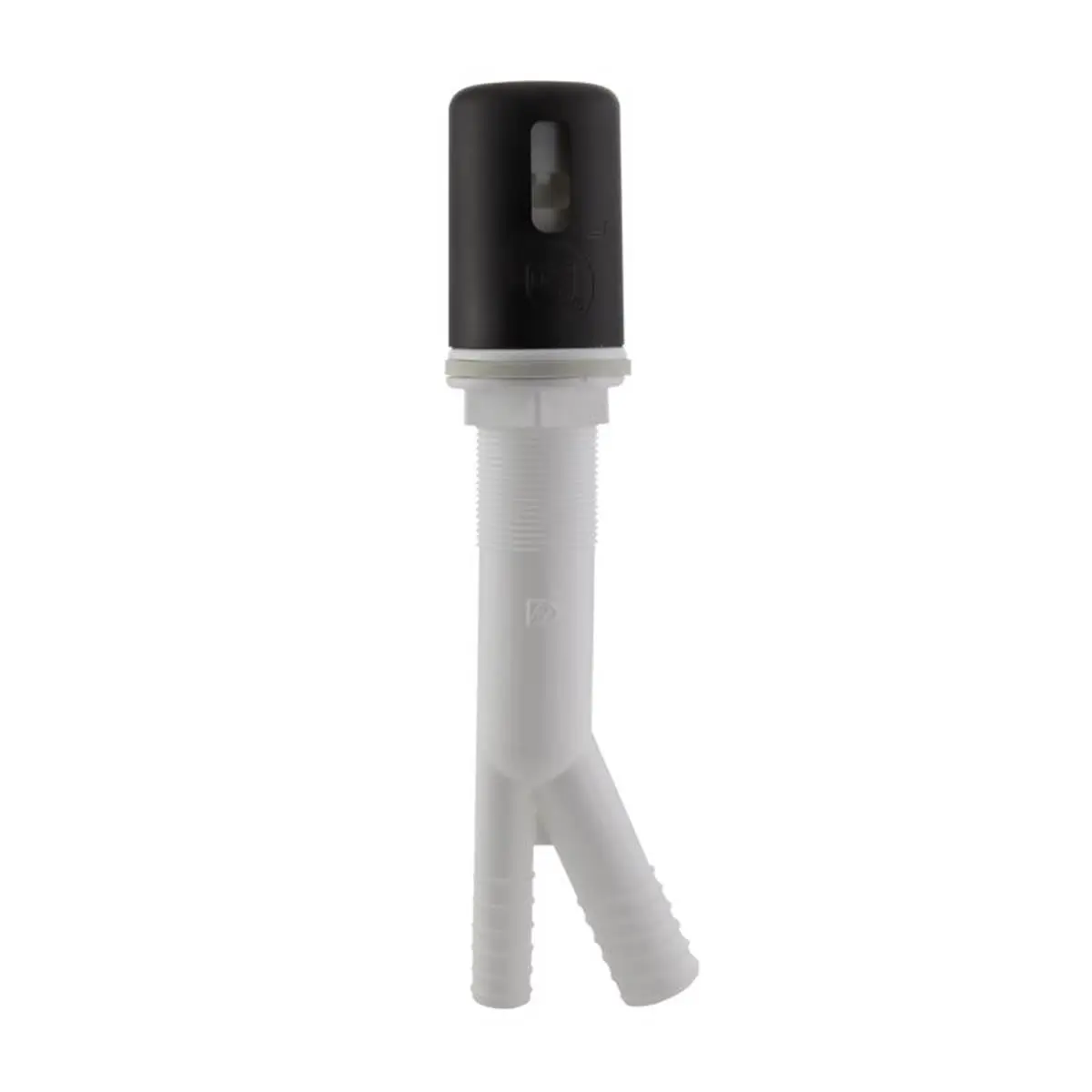 9 in. Universal Dishwasher Air Gap Cap, Black