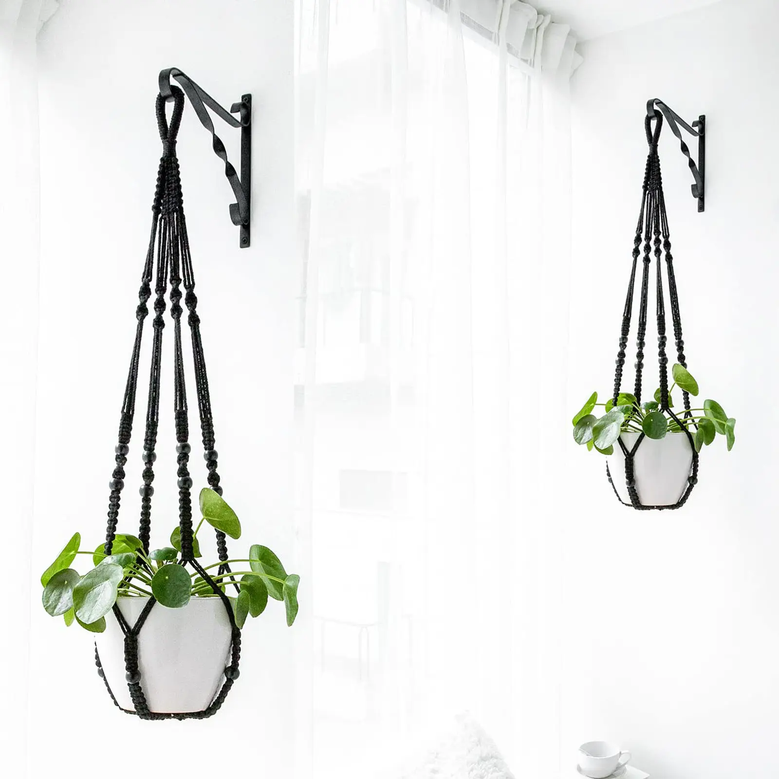 corner plant stand indoor Giantex 3 Tier Tall Plant Stand Indoor, 36 Inch Corner Plant Holder with Metal Frame 1 Pack