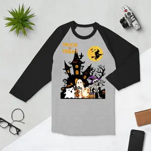 3/4 sleeve raglan shirt