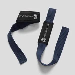Lifting Straps | Premium Padded Weightlifting Straps - Navy