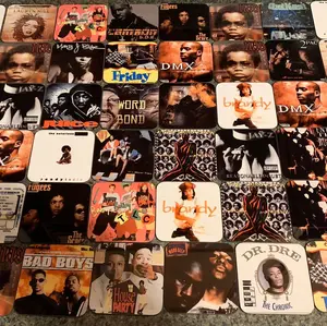 Classic Hip-Hop Coasters (set of four)