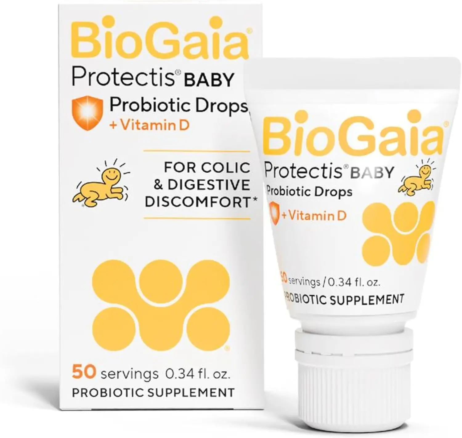 BioGaia Protectis Baby Probiotic Drops , 50 Servings (0.34 fl oz)