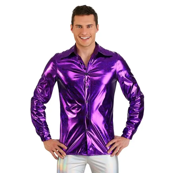 Mens Shattered Glass Disco Shirt