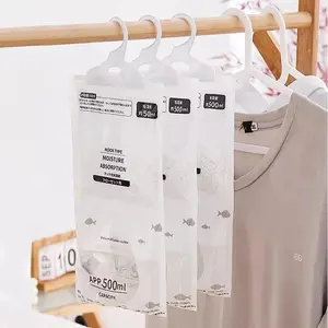 Hangable Household Dehumidification Bags, Large-Package Desiccants with Water-Absorption, Moisture-Proof and Mold-Proof Functions