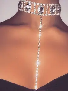 RHINESTONE INLAID CHOKER for Weddings, Proms, or Any Occasion