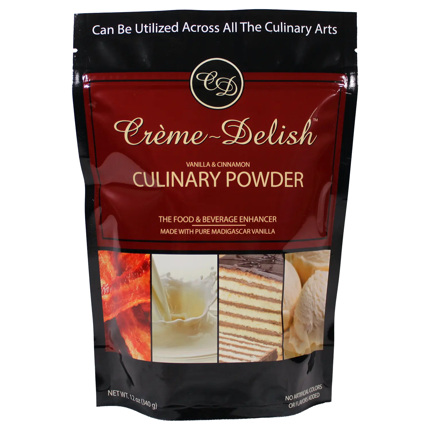 CREME-DELISH Culinary Powder - Versatile Flavor Enhancer for Various Sweet or Savory Dishes - Ideal for Cooking, Baking, Beverages and More!