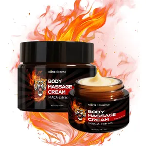 Men's Ginseng Maca Massage Balm, Gentle Nourishing Massage Oil, Body Care Oil, Improves Dark Skin, Dry Lines, Suitable for Sensitive Skin, Gift Idea